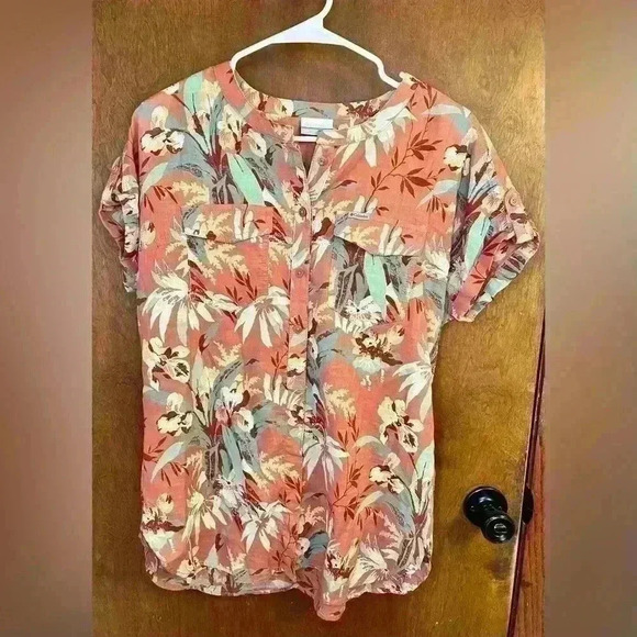 Women’s Columbia Button Up Top - Picture 1 of 5